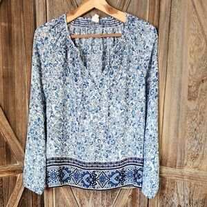 Gap Ladies Floral Print Blouse